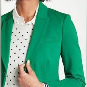 NWT Boden Green Elizabeth Ponte Blazer SIZE 2R XS